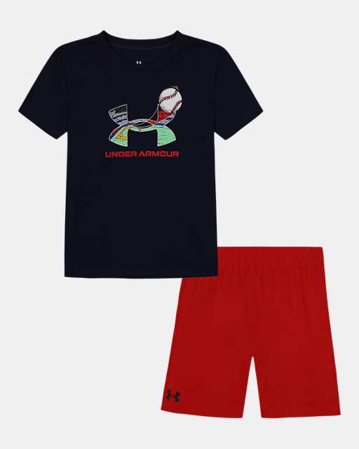Infant Boys' UA Baseball Logo Shorts Set